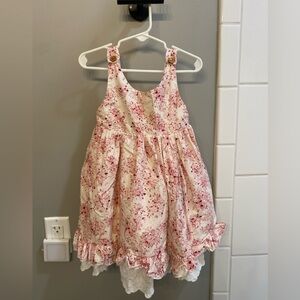 SweetHoney Pink Floral Dress / Size 5Y / EUC